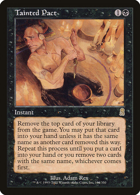 Tainted Pact card art