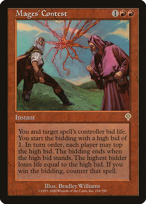 Mages' Contest card art