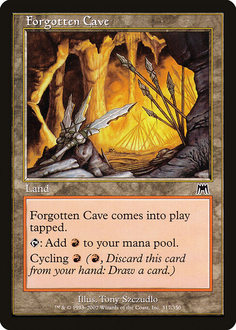 Forgotten Cave card art