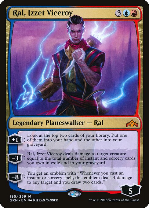 Ral, Izzet Viceroy card art