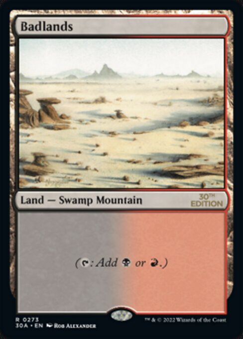 Badlands card art
