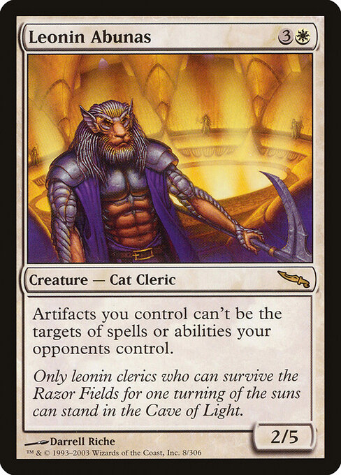 Leonin Abunas card art