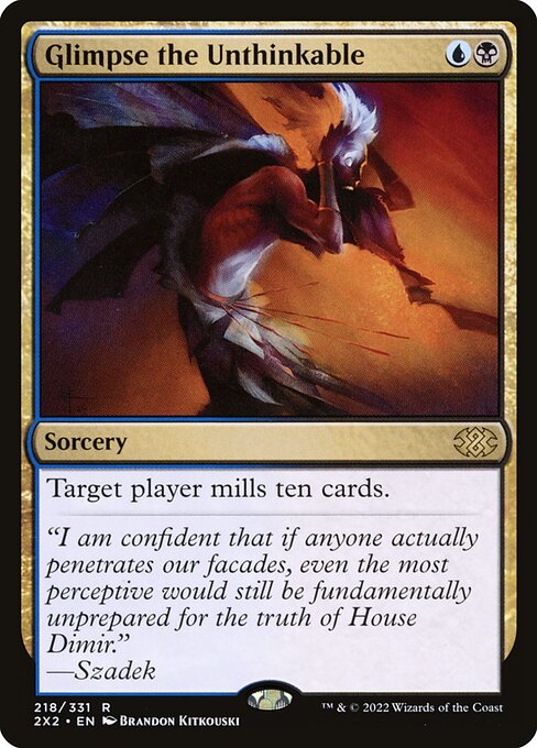 Glimpse the Unthinkable card art