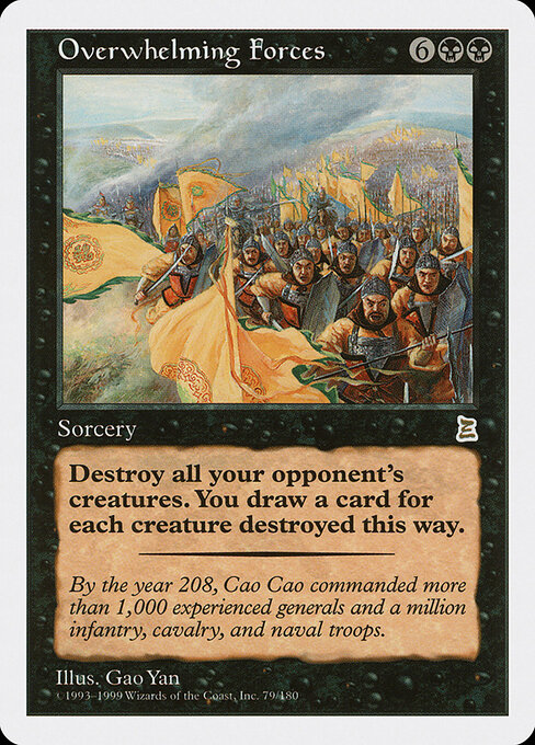Overwhelming Forces card art