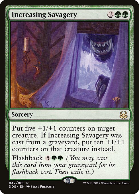 Increasing Savagery card art