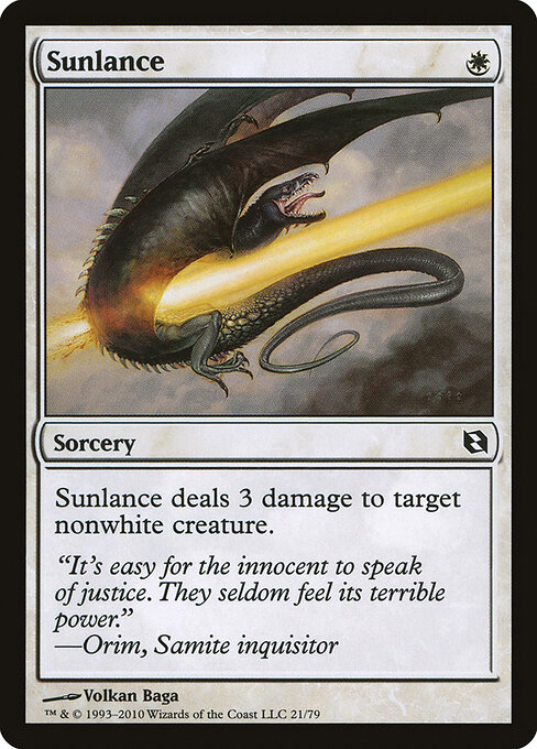 Sunlance card art