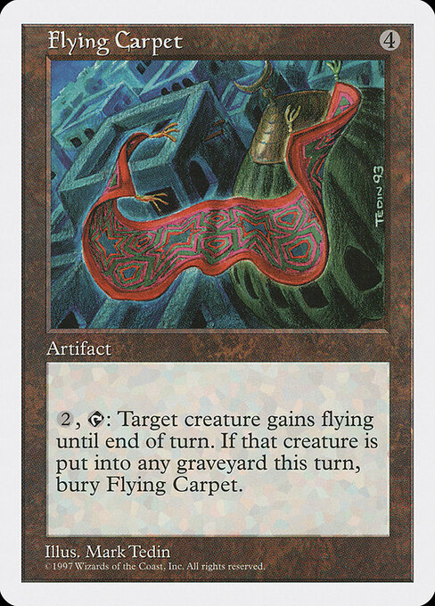 Flying Carpet card art