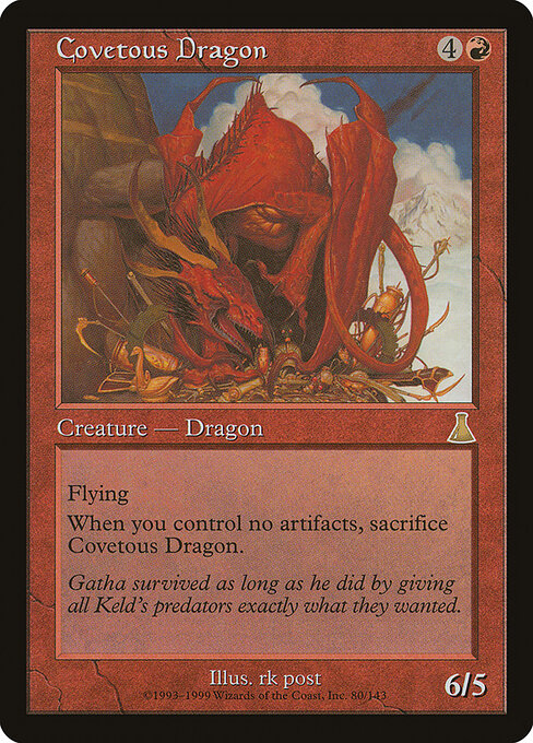 Covetous Dragon card art