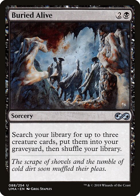 Buried Alive card art