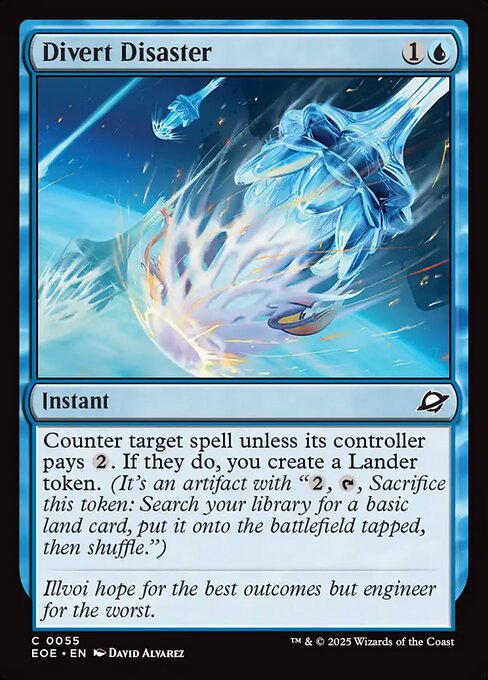 Divert Disaster card art