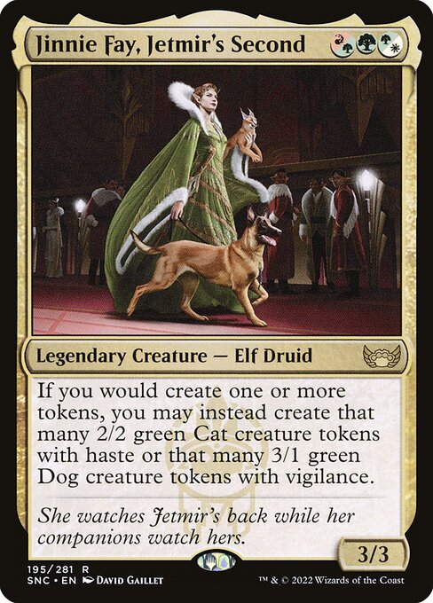 Jinnie Fay, Jetmir's Second card art