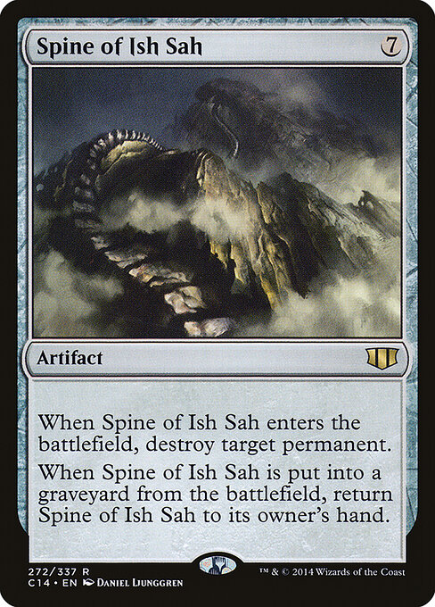 Spine of Ish Sah card art
