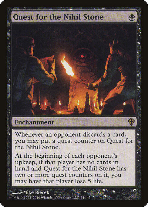 Quest for the Nihil Stone card art
