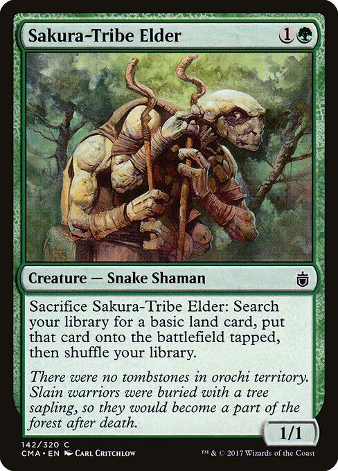 Sakura-Tribe Elder card art