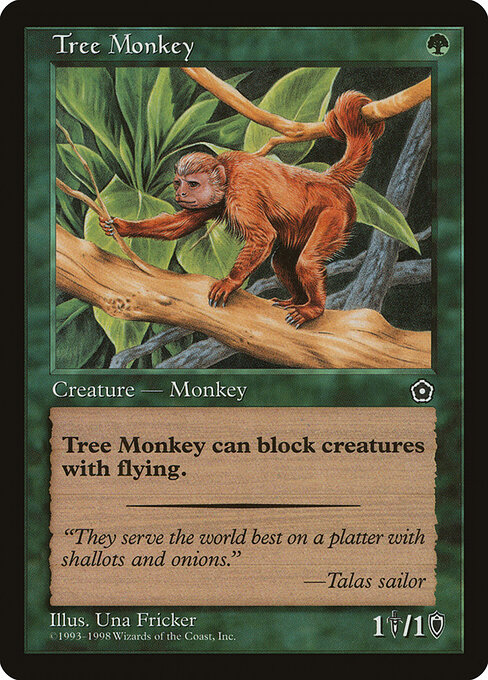 Tree Monkey card art