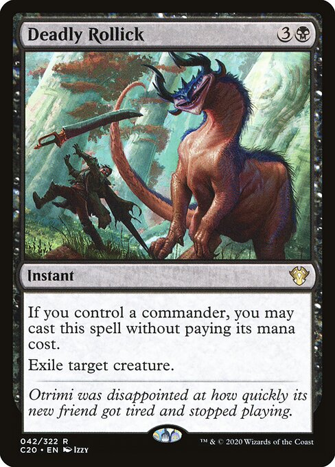 Deadly Rollick card art