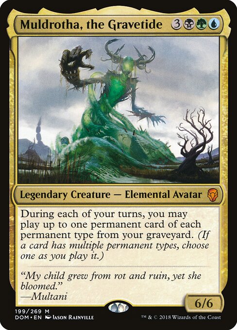 Muldrotha, the Gravetide card art