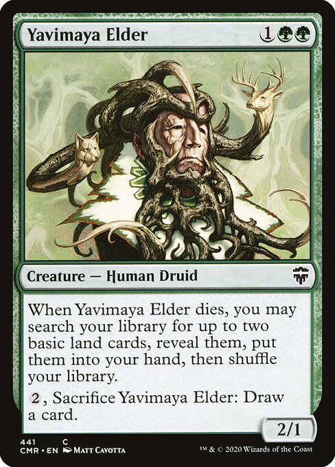 Yavimaya Elder card art