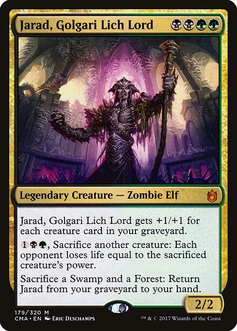 Jarad, Golgari Lich Lord card art