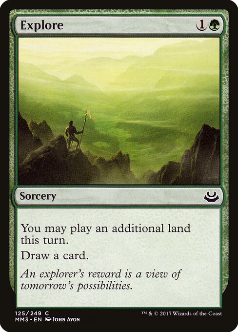 Explore card art