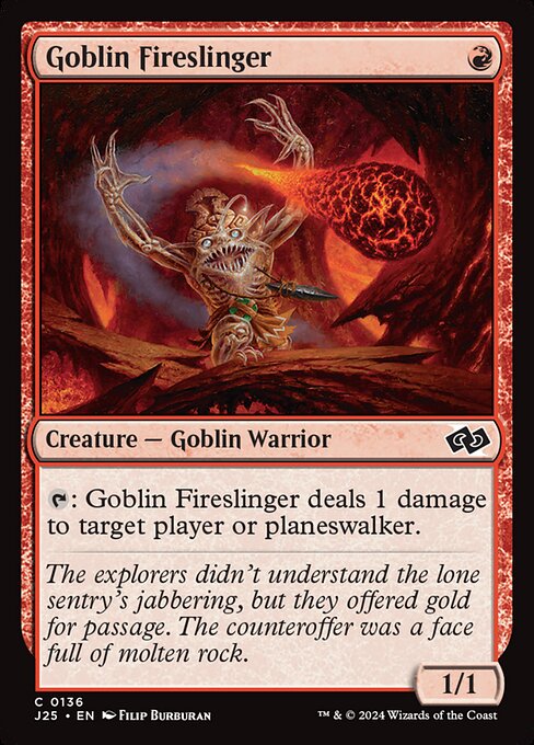 Goblin Fireslinger card art