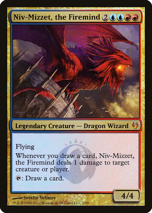 Niv-Mizzet, the Firemind card art
