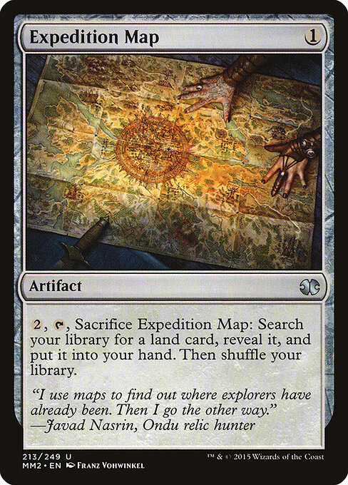 Expedition Map card art
