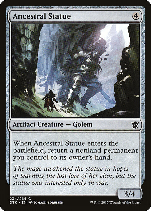 Ancestral Statue card art