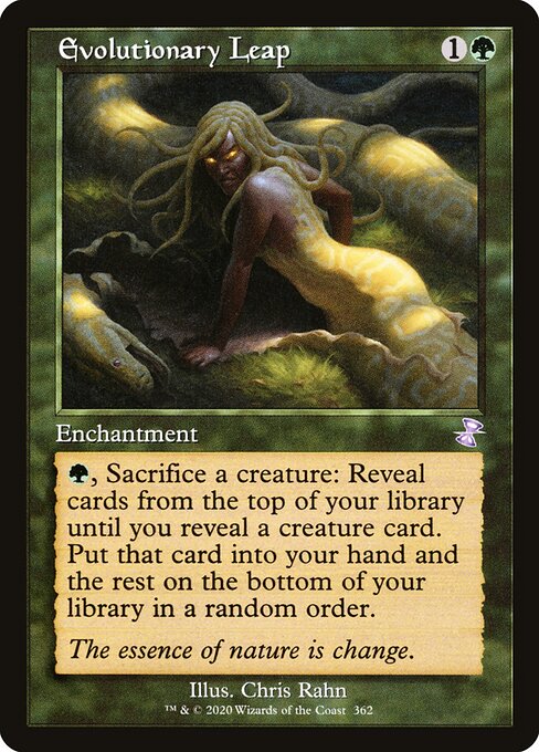 Evolutionary Leap card art