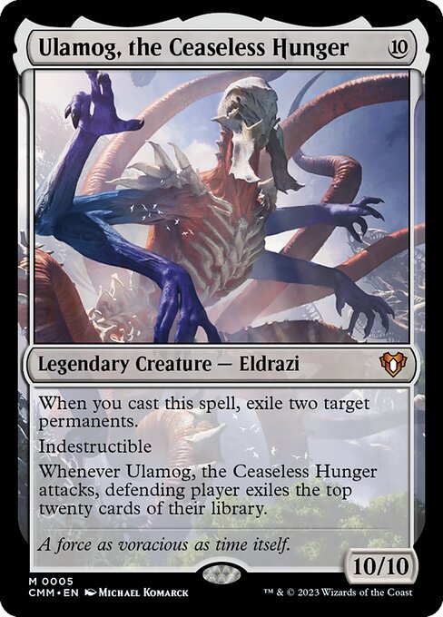 Ulamog, the Ceaseless Hunger card art