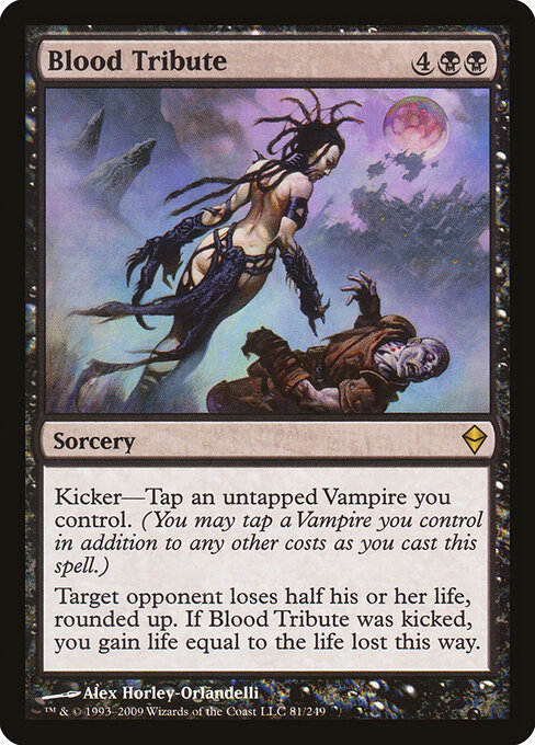 Blood Tribute card art