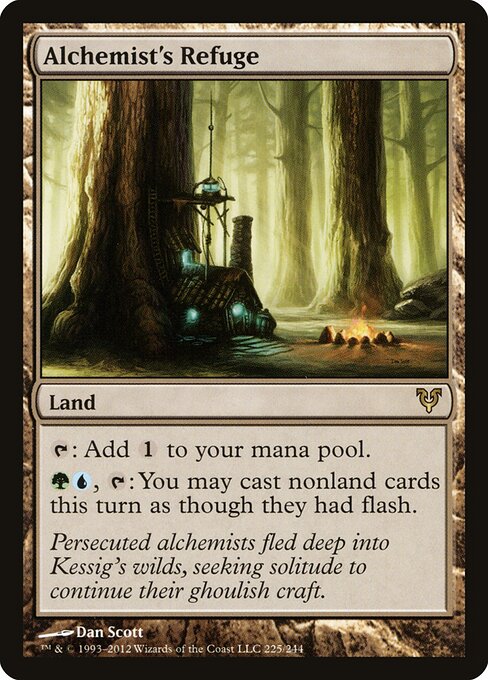 Alchemist's Refuge card art