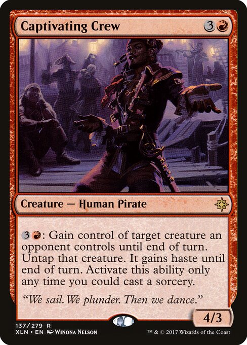 Captivating Crew card art