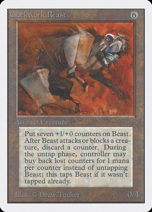 Clockwork Beast card art