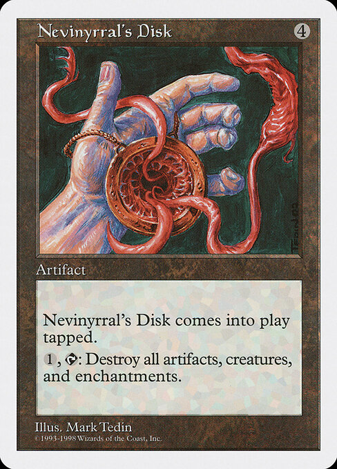 Nevinyrral's Disk card art