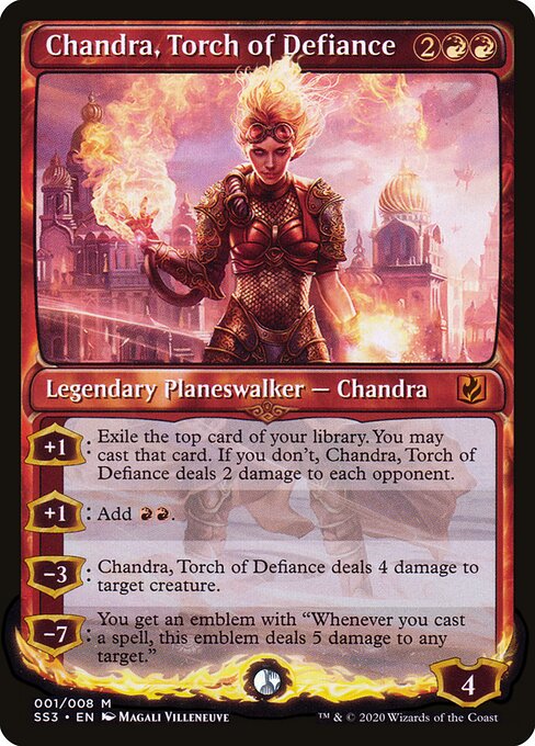 Chandra, Torch of Defiance card art