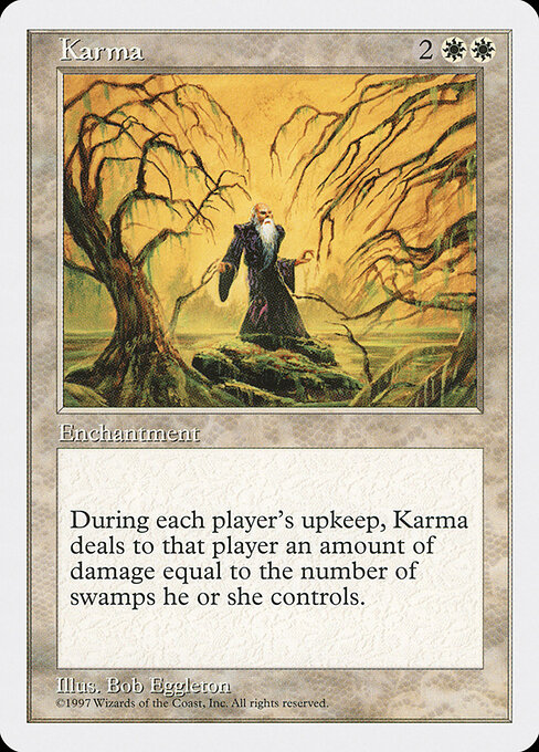 Karma card art