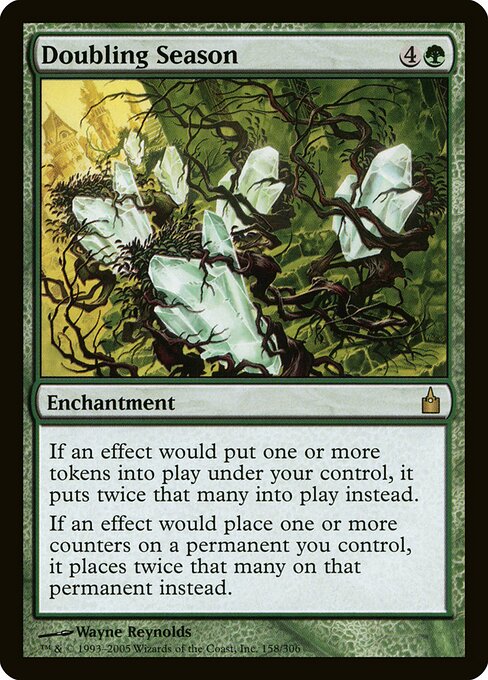 Doubling Season card art