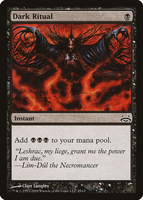 Dark Ritual card art