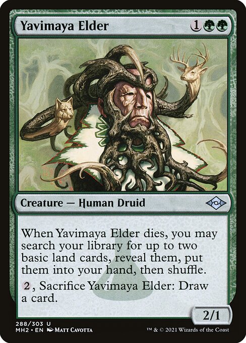 Yavimaya Elder card art