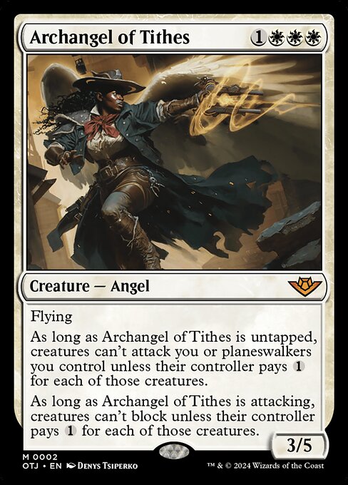 Archangel of Tithes card art