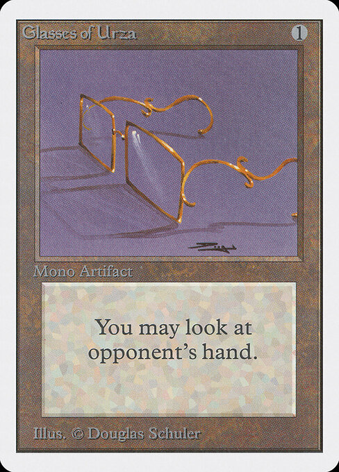 Glasses of Urza card art