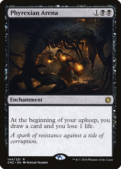 Phyrexian Arena card art