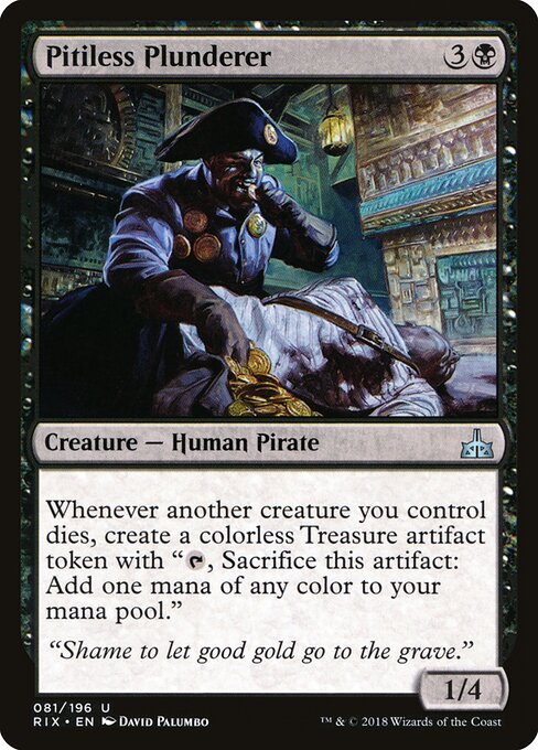 Pitiless Plunderer card art