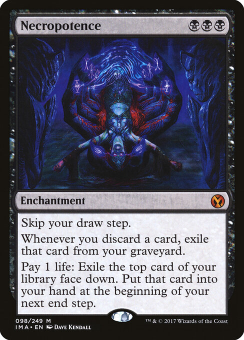 Necropotence card art
