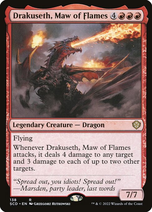 Drakuseth, Maw of Flames card art