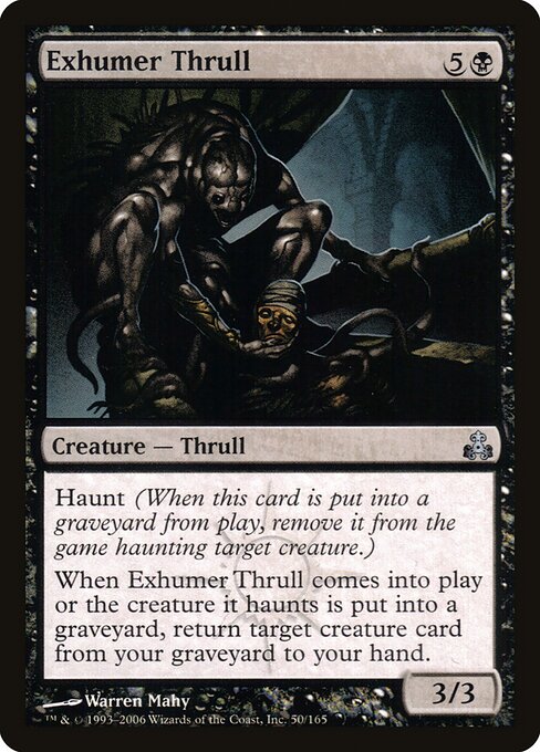 Exhumer Thrull card art