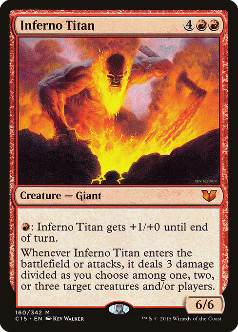 Inferno Titan card art