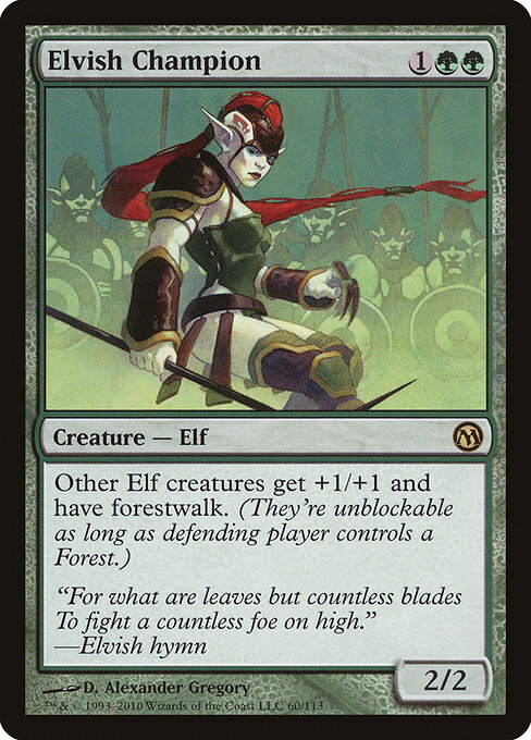 Elvish Champion card art
