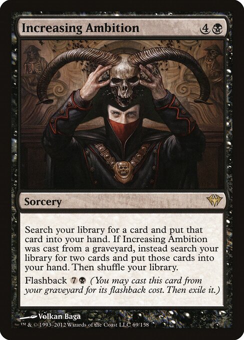 Increasing Ambition card art